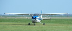Blue Cessna