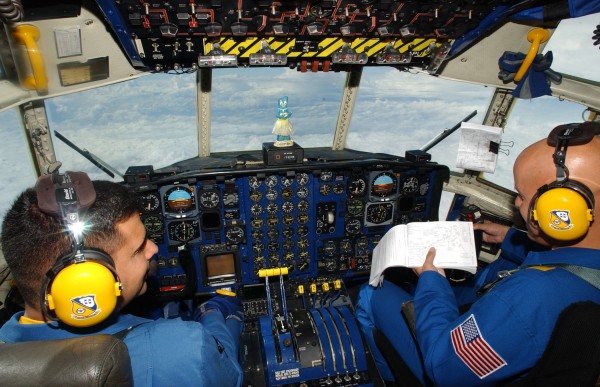 Fat Albert Airlines cockpit